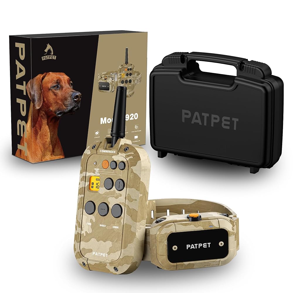 920 Dog Training Collar PATPET