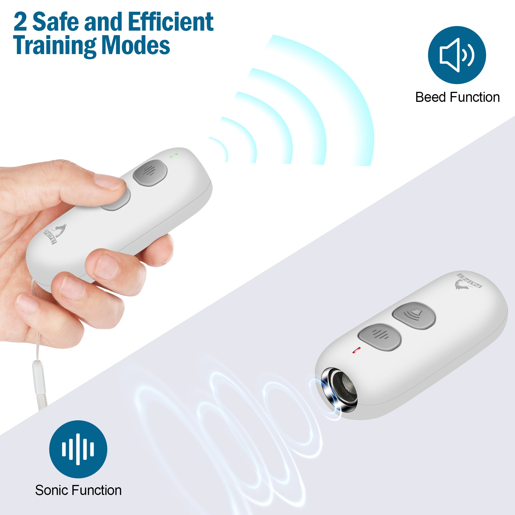 U01 ultrasonic dog barking control PATPET