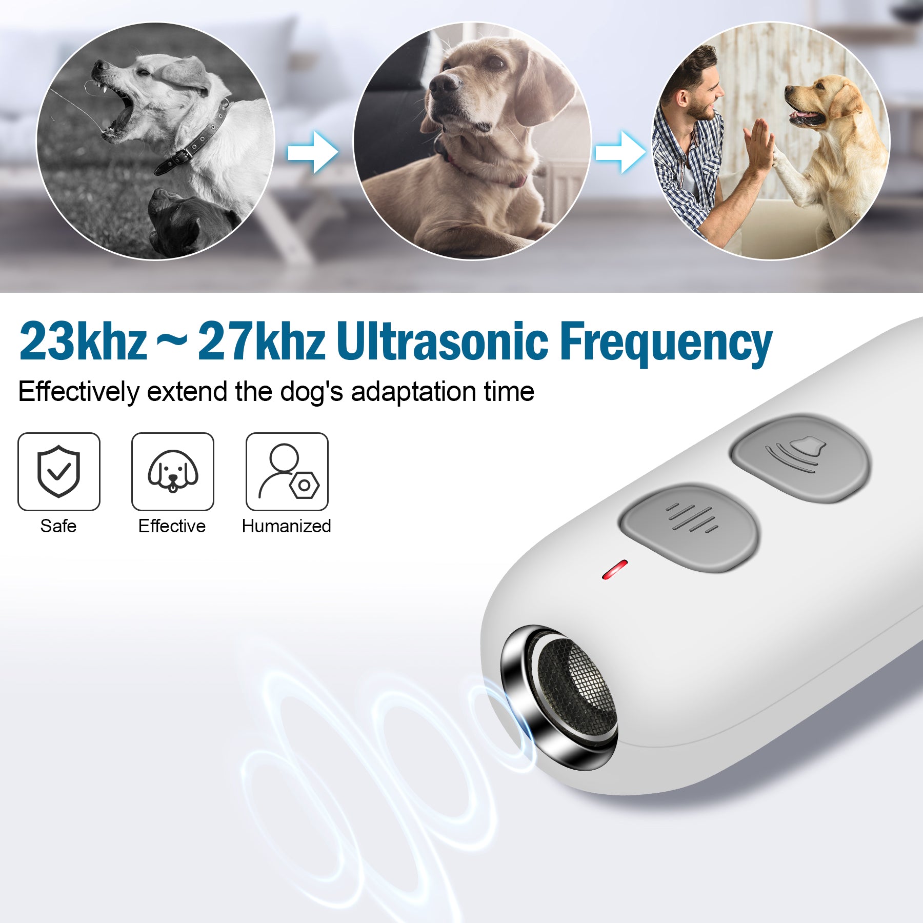 U01 ultrasonic dog barking control PATPET