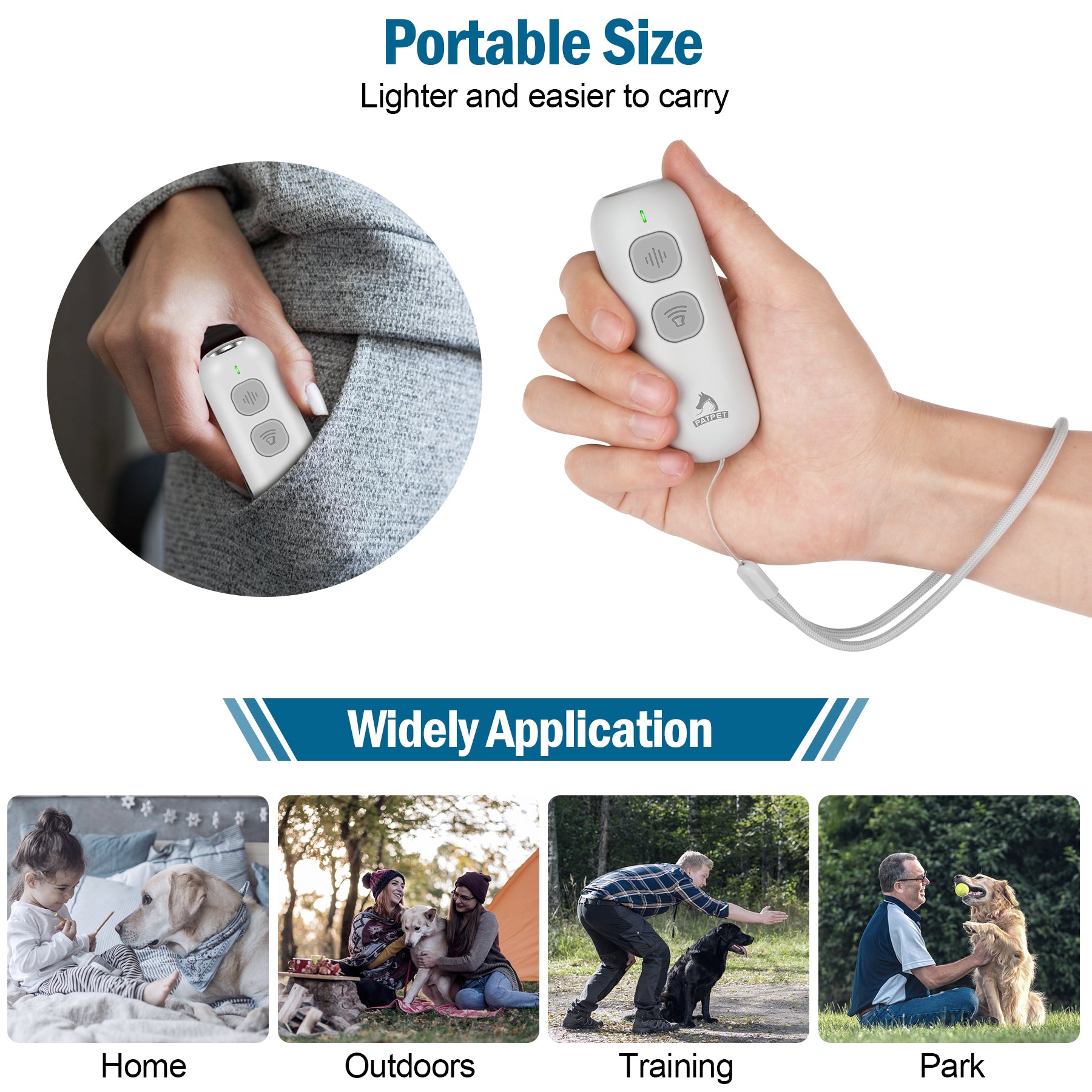 U01 ultrasonic dog barking control PATPET